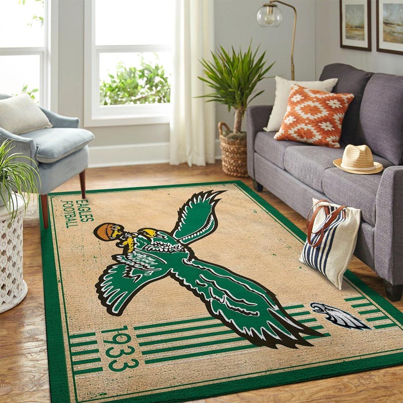 Philadelphia Eagles Rug NFL Area Rug Kitchen Rug Indoor Outdoor Rug Rectangle Carpet