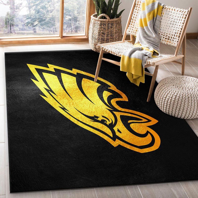 Philadelphia Eagles Area Rug NFL Area Rug Dining Room Rug Indoor Outdoor Rug Rectangle Carpet
