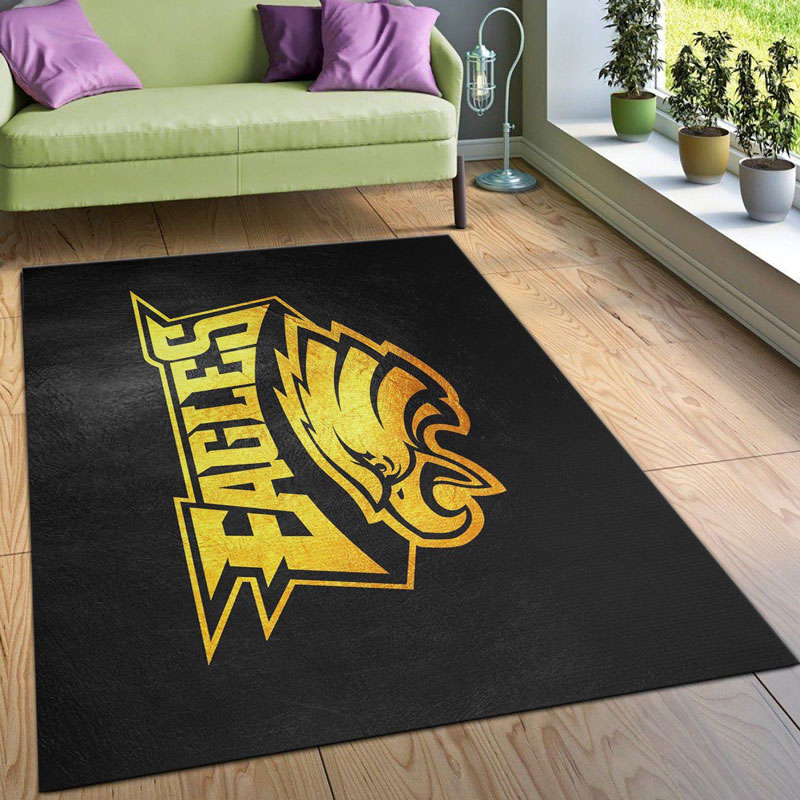 Philadelphia Eagles Area Rug NFL Area Rug Bathroom Rugs Outdoor Rug Rectangle Carpet