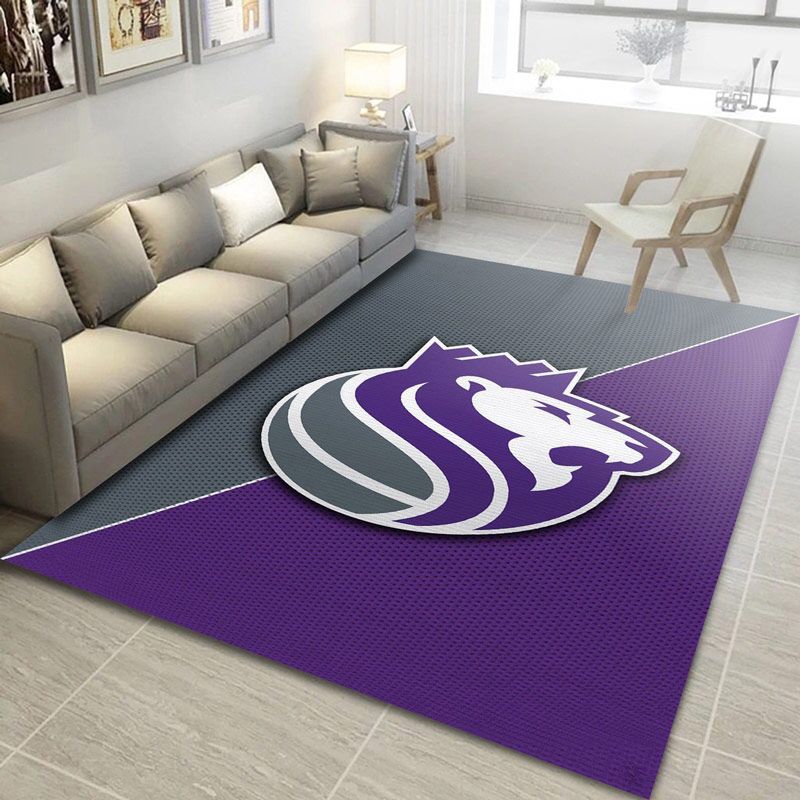 Sacramento Kings Area Rug NBA Area Rug Living Room Area Rug Outdoor Rugs Rectangle Carpet