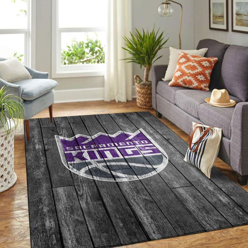 Sacramento Kings Area Rug NBA Area Rug Living Room Area Rug Outdoor Rug Rectangle Carpet