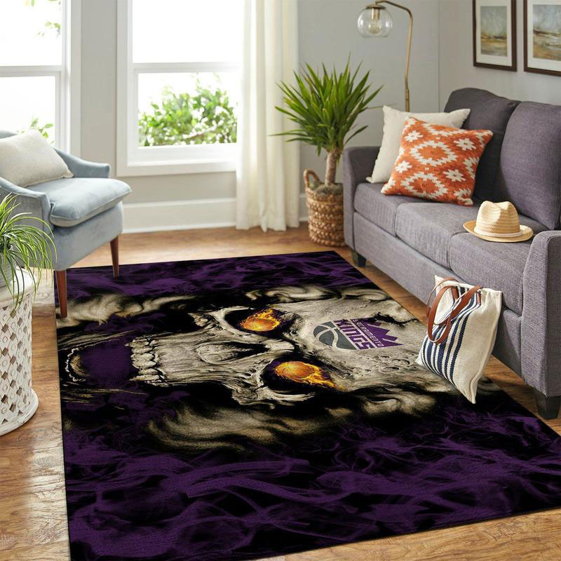 Sacramento Kings Rug NBA Area Rug Bathroom Rug Indoor Outdoor Rug Rectangle Carpet