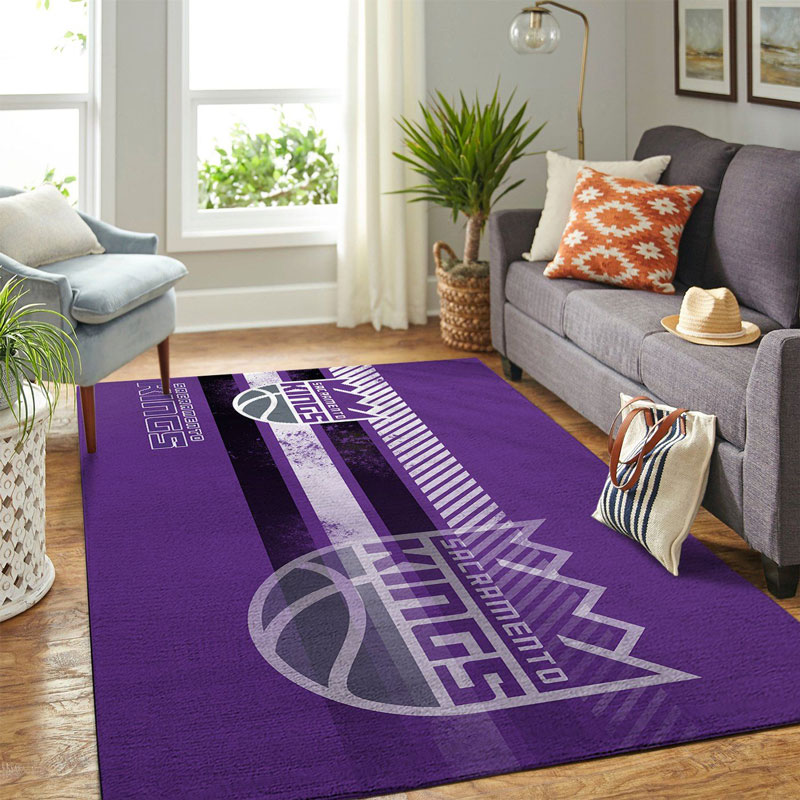 Sacramento Kings Rug NBA Area Rug Living Room Rug Outdoor Rug Rectangle Carpet