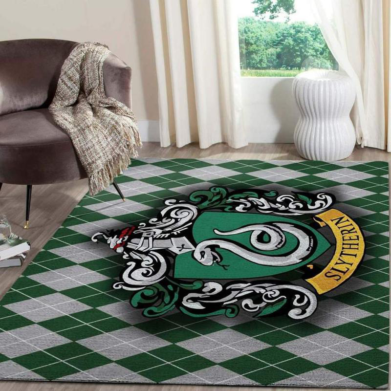 Salazar Slytherin Harry Potter Area Rug Harry Potter Carpet Bathroom Rugs Indoor Rugs