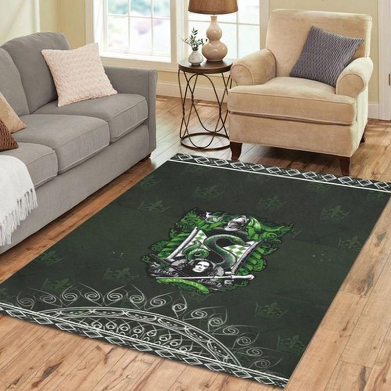 Salazar Slytherin Harry Potter Area Rug Harry Potter Carpet Living Room Area Rug Outdoor Rugs