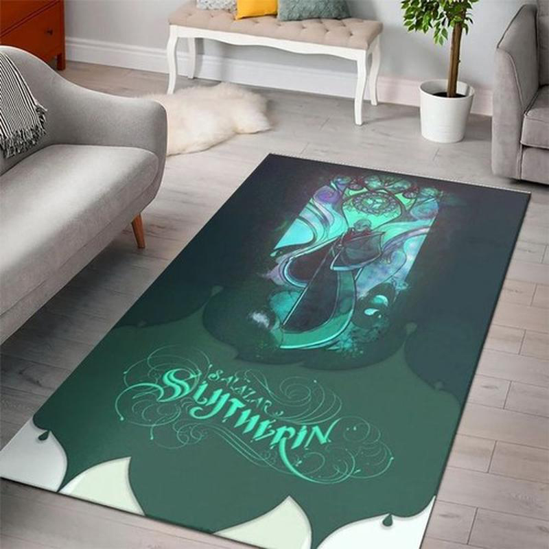 Salazar Slytherin Harry Potter Area Rug Harry Potter Carpet Living Room Rug Indoor Outdoor Rugs