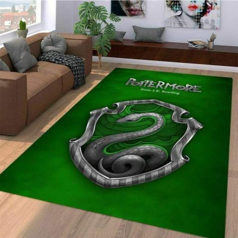 Salazar Slytherin Harry Potter Rug Harry Potter Carpet Dining Room Rug Indoor Rugs
