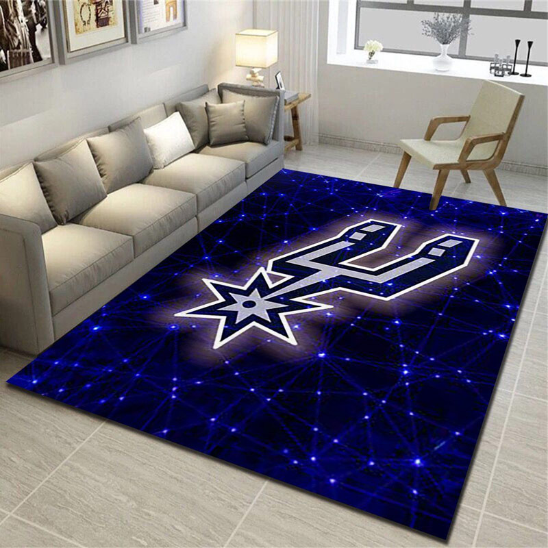 San Antonio Spurs Area Rug NBA Area Rug Bedroom Rug Outdoor Rug Rectangle Carpet