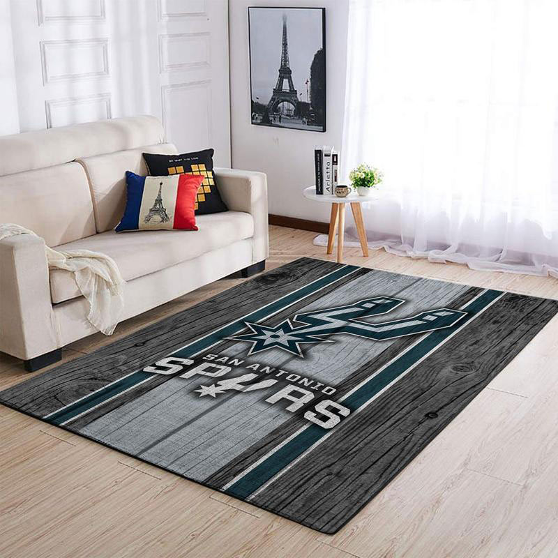 San Antonio Spurs Rug NBA Area Rug Living Room Rug Outdoor Rugs Rectangle Carpet