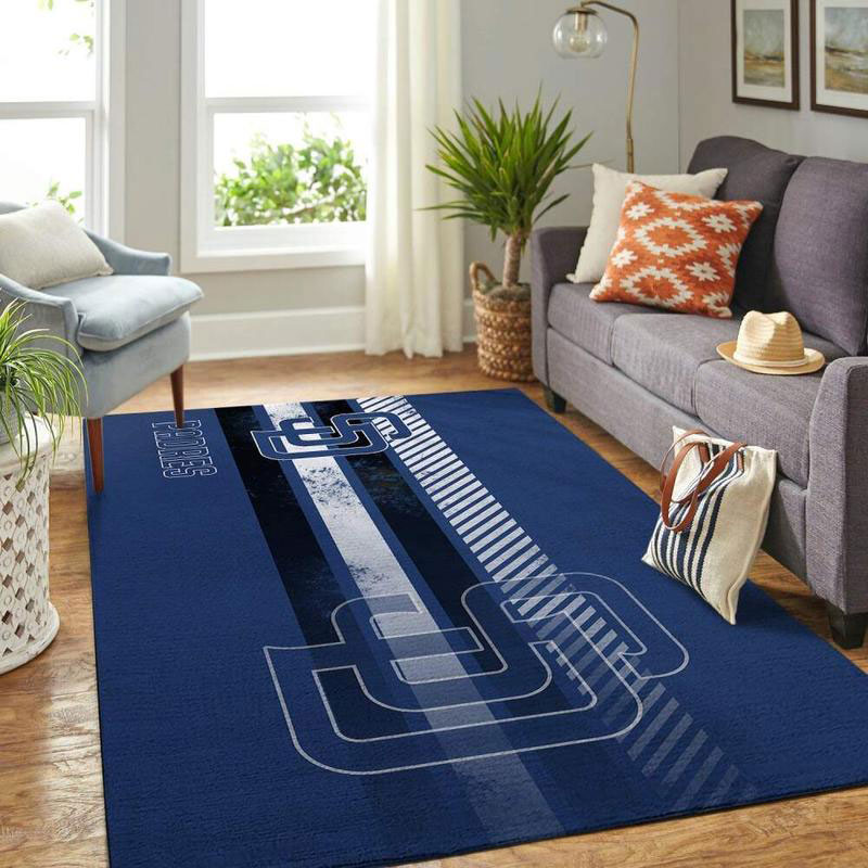 San Diego Padres Area Rug MLB Area Rug Bathroom Rug Outdoor Rug Rectangle Carpet
