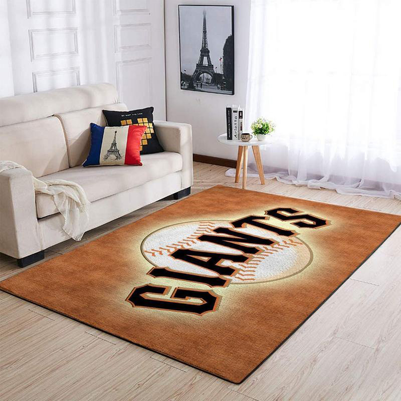 San Francisco Giants Rug MLB Area Rug Bedroom Rug Indoor Outdoor Rug Rectangle Carpet