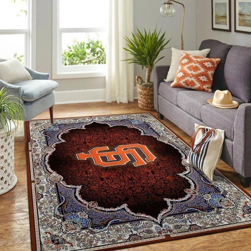San Francisco Giants Area Rug MLB Area Rug Bedroom Area Rug Outdoor Rugs Rectangle Carpet