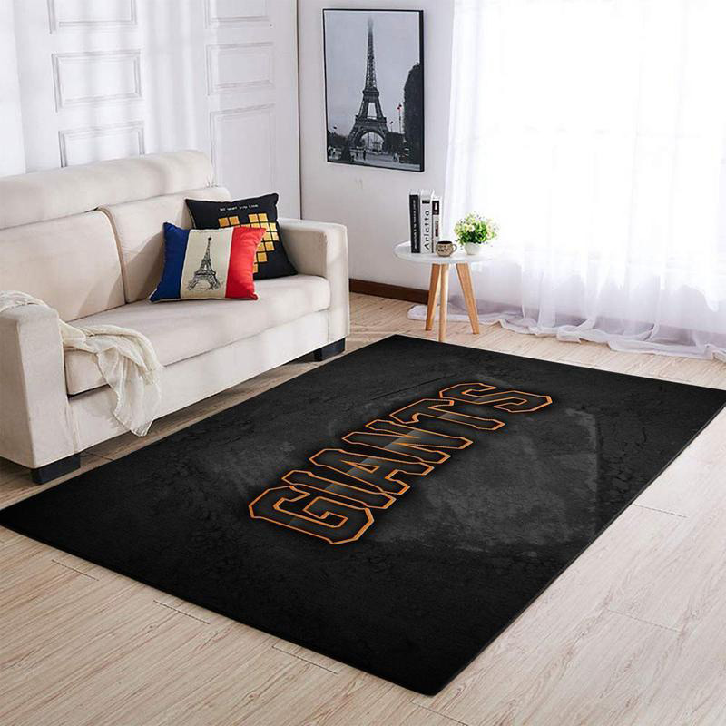 San Francisco Giants Area Rug MLB Area Rug Living Room Rug Outdoor Rugs Rectangle Carpet