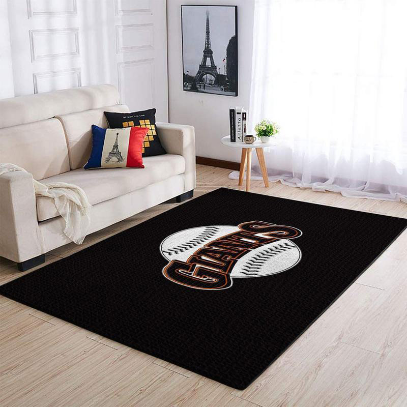 San Francisco Giants Rug MLB Area Rug Bathroom Rugs Indoor Outdoor Rugs Rectangle Carpet