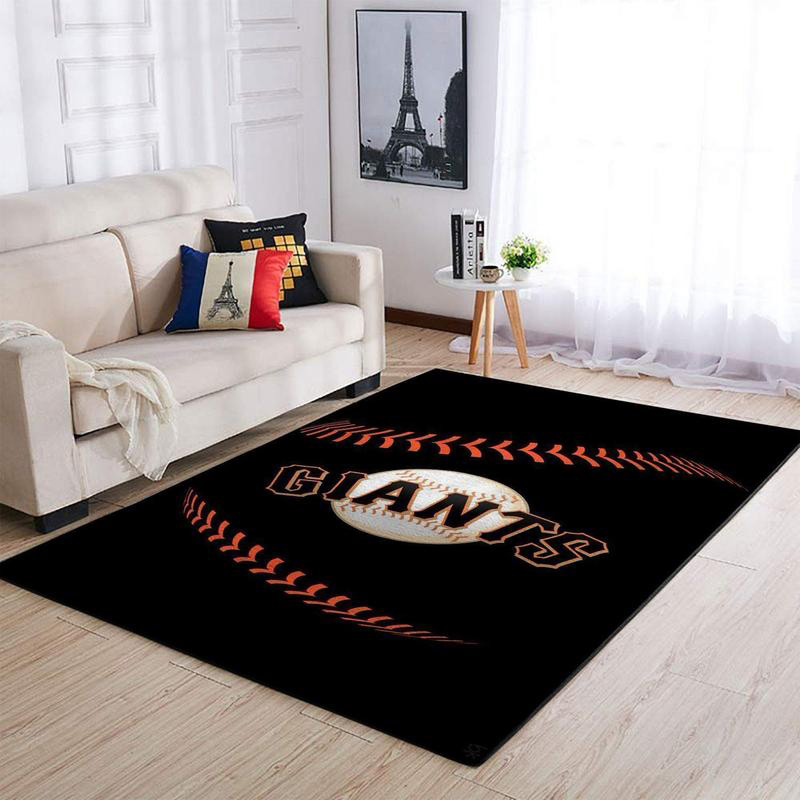 San Francisco Giants Rug MLB Area Rug Living Room Rug Indoor Rug Rectangle Carpet