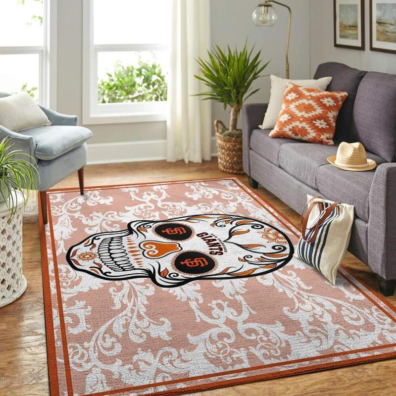 San Francisco Giants Area Rug MLB Area Rug Living Room Rug Indoor Outdoor Rug Rectangle Carpet