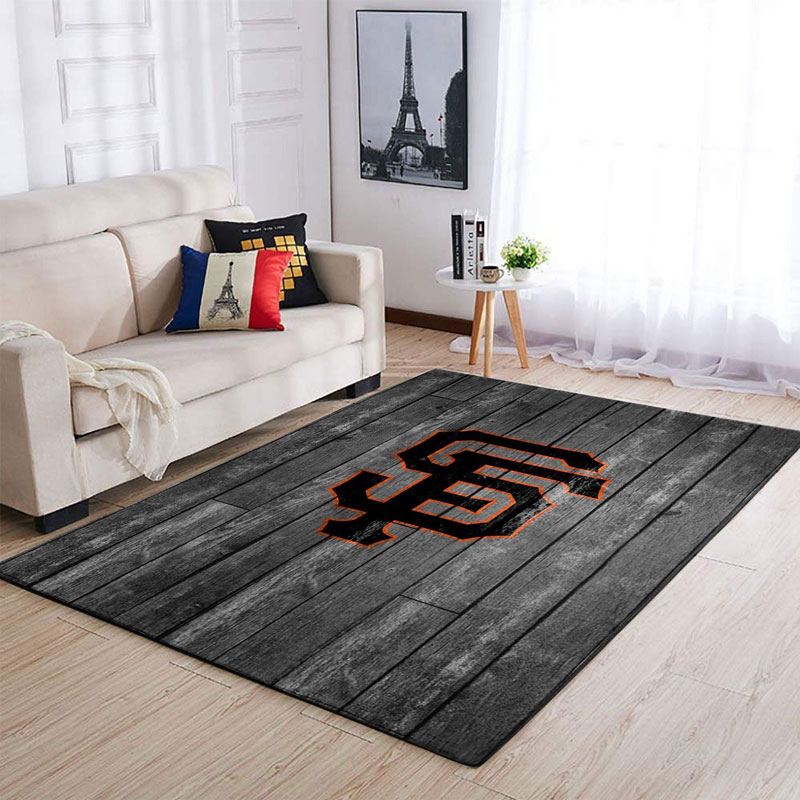 San Francisco Giants Area Rug MLB Area Rug Dining Room Rugs Outdoor Rugs Rectangle Carpet