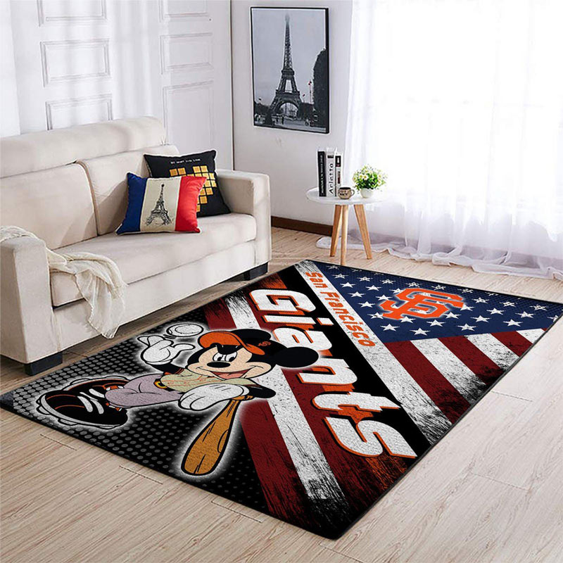 San Francisco Giants Rug MLB Area Rug Bathroom Rugs Outdoor Rug Rectangle Carpet