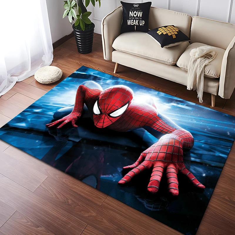 Spiderman Area Rug Spiderman Carpet Bathroom Rug Indoor Outdoor Rug