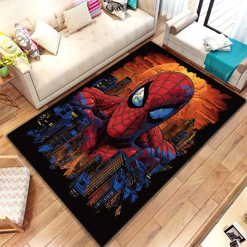 Spiderman Area Rug Spiderman Carpet Bathroom Rug Indoor Outdoor Rugs
