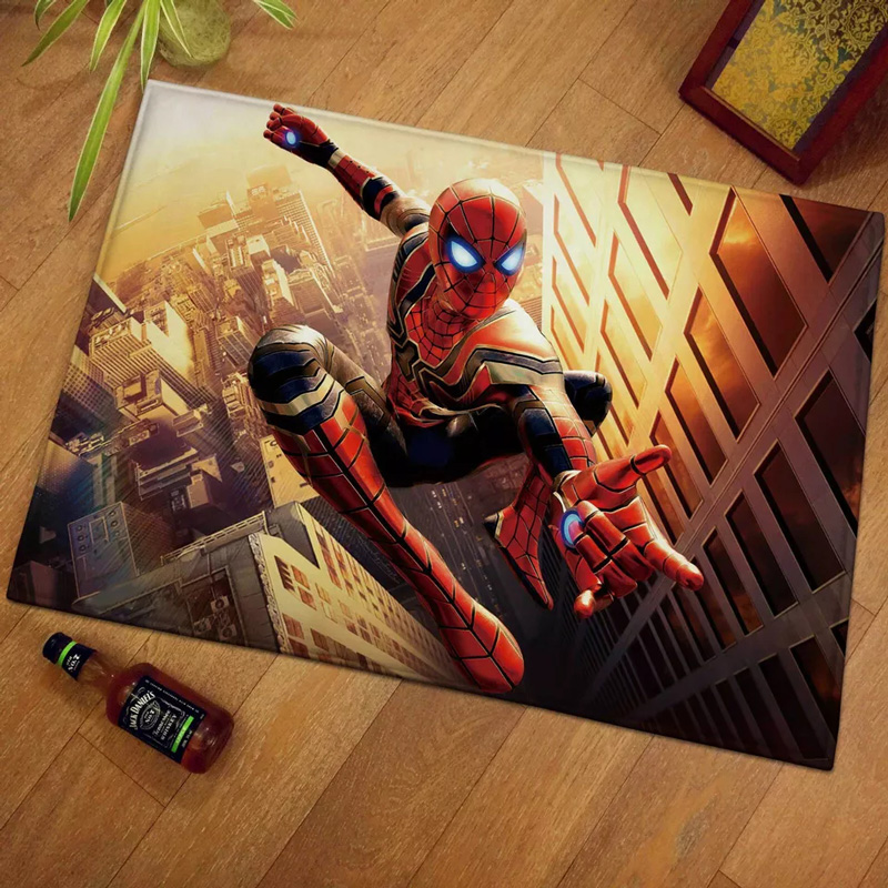 Spiderman Area Rug Spiderman Carpet Bathroom Rug Indoor Rug