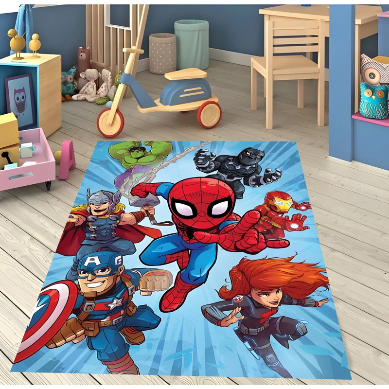 Spiderman Area Rug Spiderman Carpet Bathroom Rug Indoor Rugs