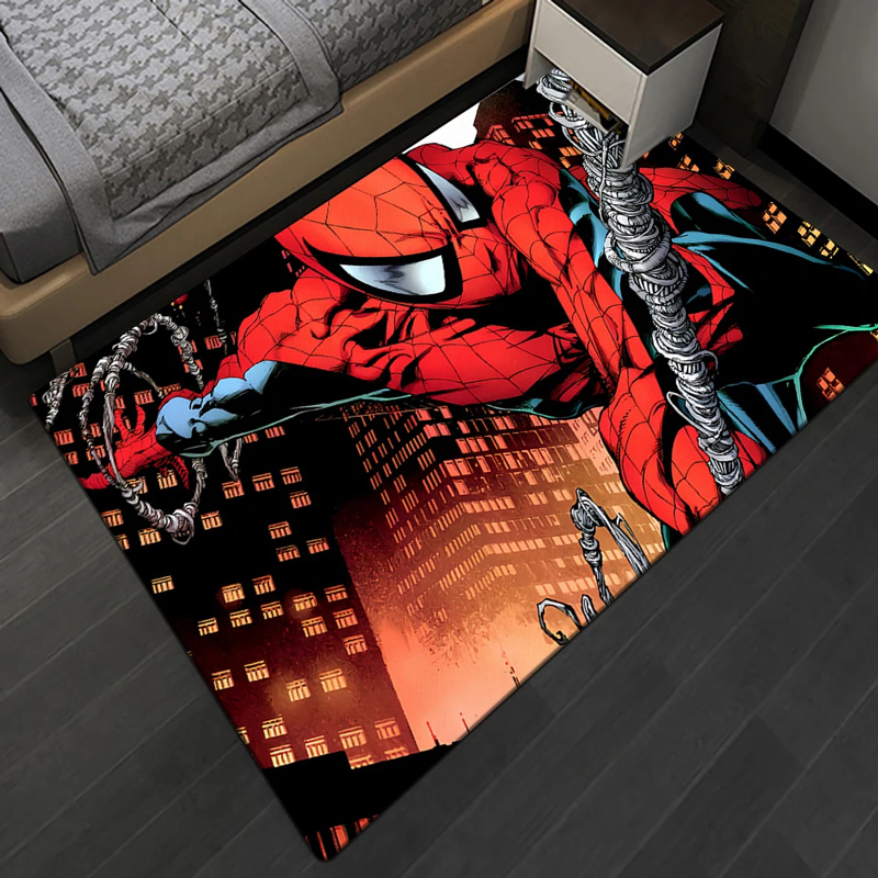 Spiderman Area Rug Spiderman Carpet Bathroom Rug Indoor Rugs