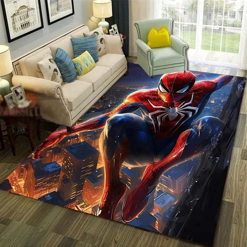 Spiderman Area Rug Spiderman Carpet Bathroom Rug Outdoor Rug