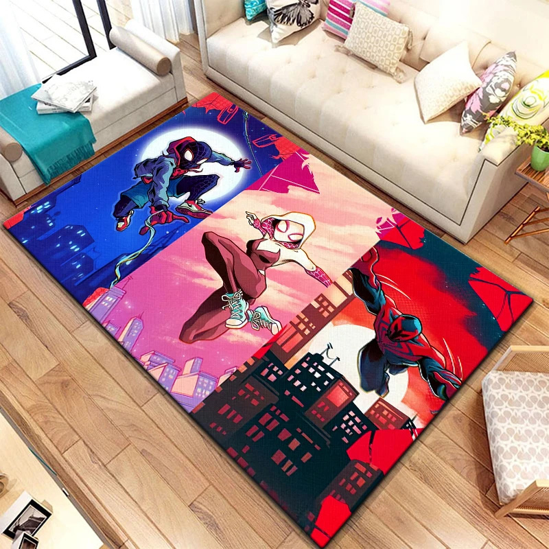 Spiderman Area Rug Spiderman Carpet Bathroom Rug Outdoor Rugs