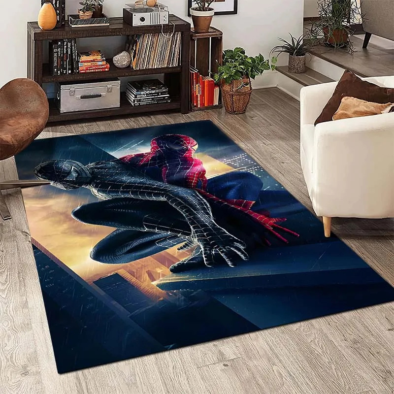 Spiderman Area Rug Spiderman Carpet Bathroom Rugs Outdoor Rugs