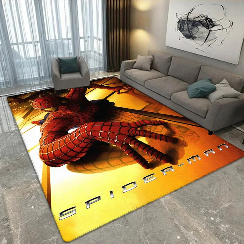 Spiderman Area Rug Spiderman Carpet Bathroom Rugs Outdoor Rugs