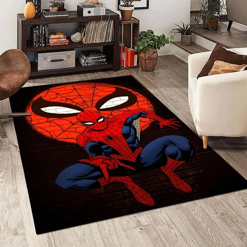 Spiderman Area Rug Spiderman Carpet Bedroom Area Rug Indoor Outdoor Rugs