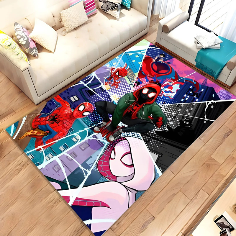 Spiderman Area Rug Spiderman Carpet Bedroom Area Rug Indoor Outdoor Rugs