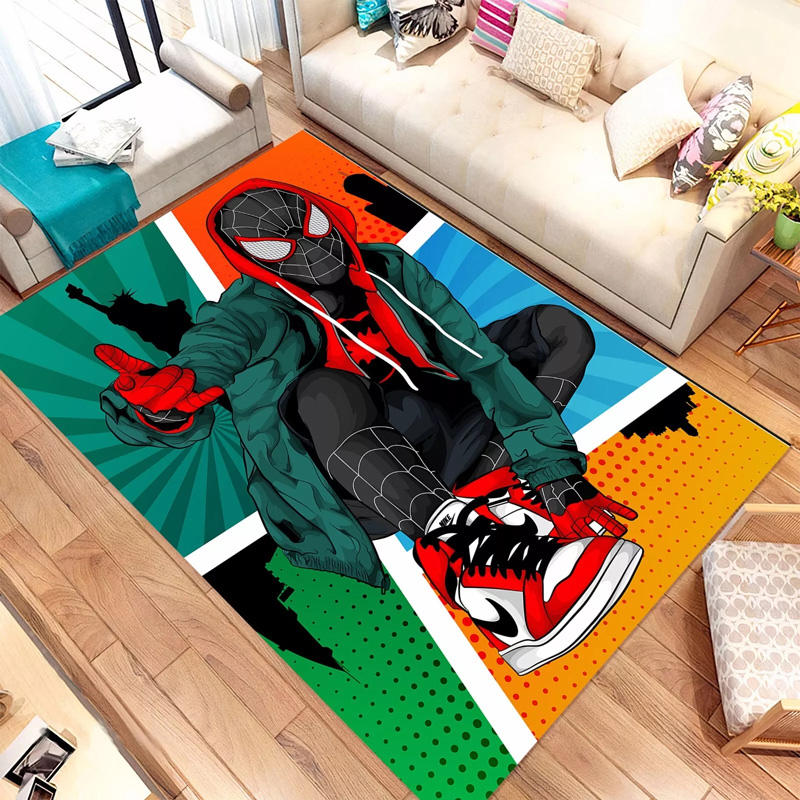 Spiderman Area Rug Spiderman Carpet Bedroom Area Rug Indoor Rug