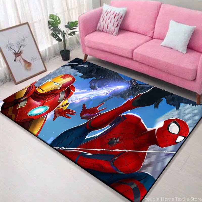 Spiderman Area Rug Spiderman Carpet Bedroom Area Rug Outdoor Rug