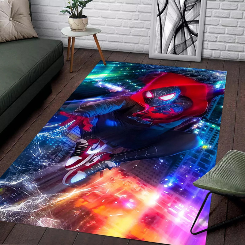 Spiderman Area Rug Spiderman Carpet Bedroom Rug Indoor Outdoor Rug