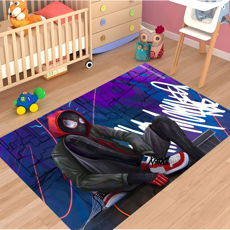 Spiderman Area Rug Spiderman Carpet Bedroom Rug Indoor Outdoor Rug