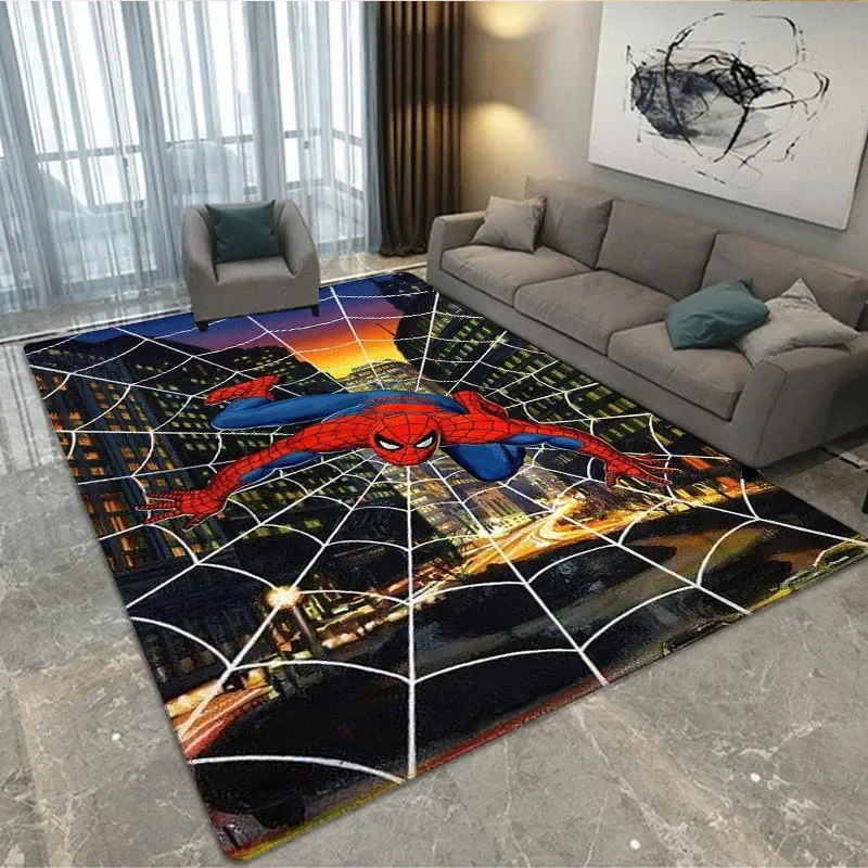 Spiderman Area Rug Spiderman Carpet Bedroom Rug Outdoor Rugs