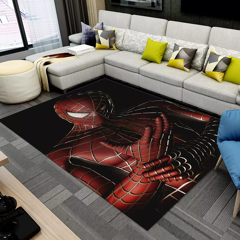 Spiderman Area Rug Spiderman Carpet Bedroom Rug Outdoor Rugs