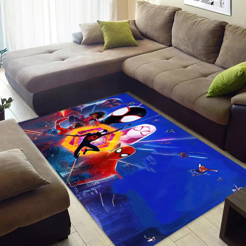 Spiderman Area Rug Spiderman Carpet Dining Room Rug Indoor Rugs