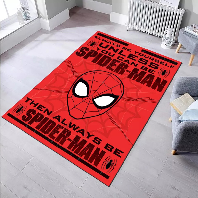 Spiderman Area Rug Spiderman Carpet Dining Room Rugs Indoor Outdoor Rugs