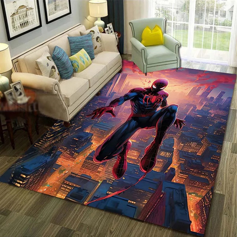 spiderman-area-rug-spiderman-carpet-kitchen-rug-indoor-outdoor-rug-v202