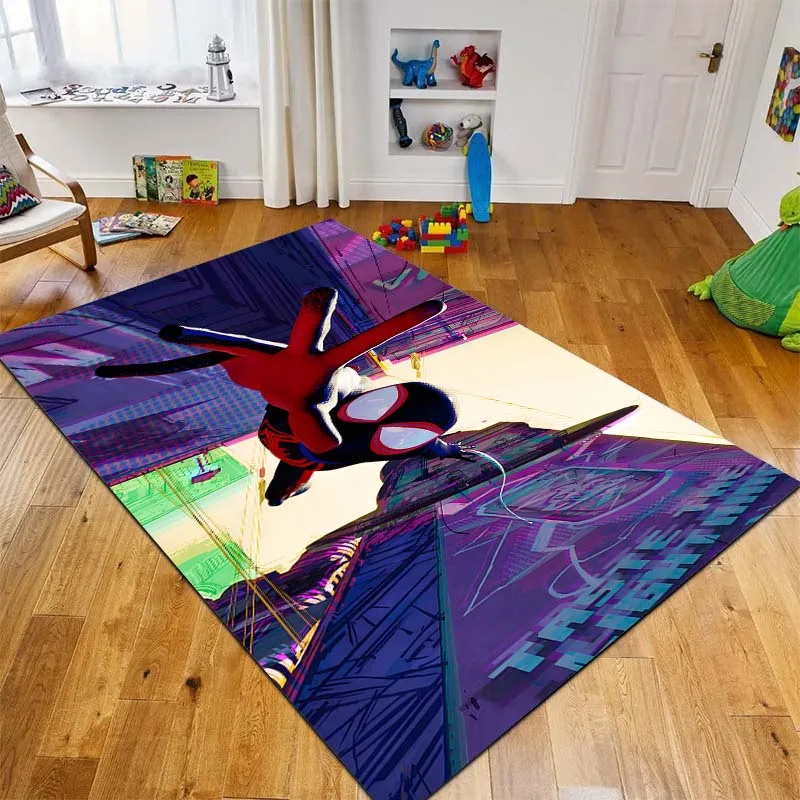 Spiderman Area Rug Spiderman Carpet Kitchen Rug Indoor Outdoor Rugs