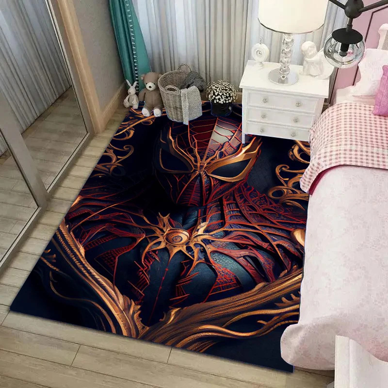 Spiderman Area Rug Spiderman Carpet Kitchen Rug Indoor Rug