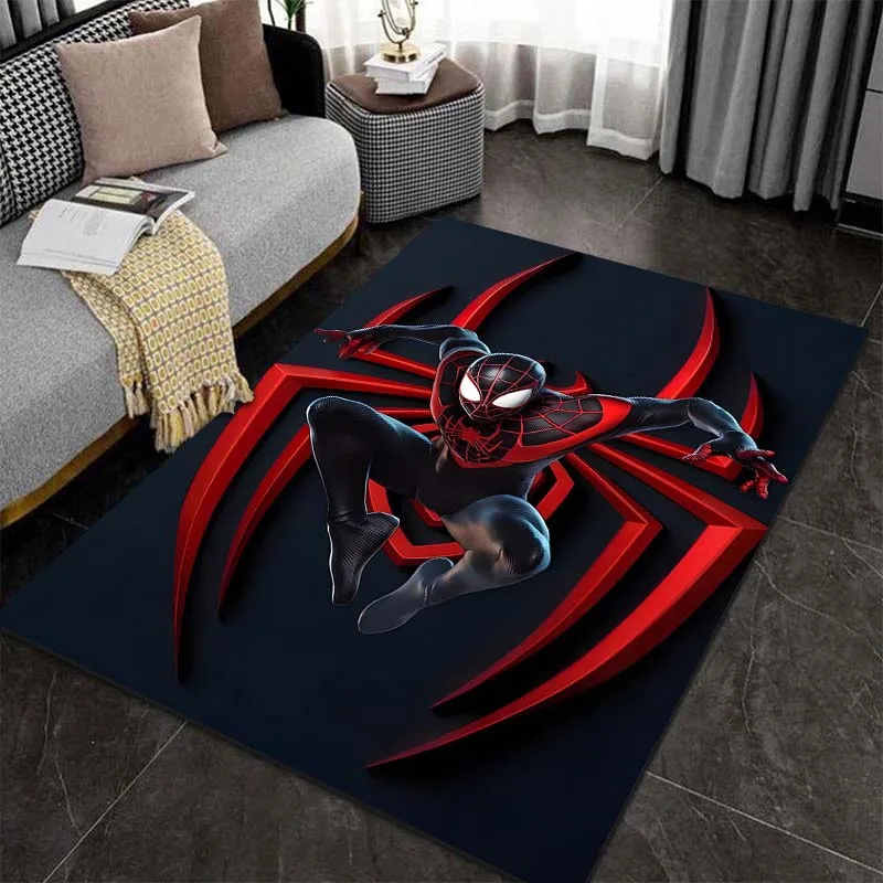 Spiderman Area Rug Spiderman Carpet Kitchen Rug Outdoor Rugs