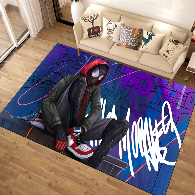 Spiderman Area Rug Spiderman Carpet Living Room Area Rug Indoor Outdoor Rugs