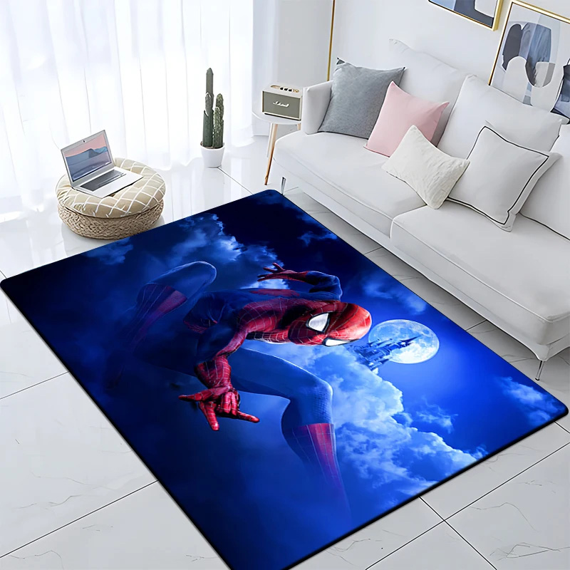 Spiderman Area Rug Spiderman Carpet Living Room Area Rug Indoor Outdoor Rugs