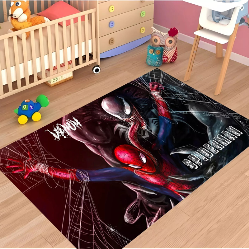 Spiderman Area Rug Spiderman Carpet Living Room Area Rug Indoor Rugs