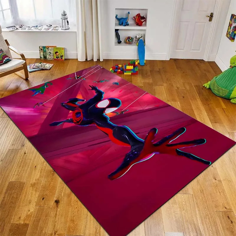 Spiderman Area Rug Spiderman Carpet Living Room Area Rug Outdoor Rug