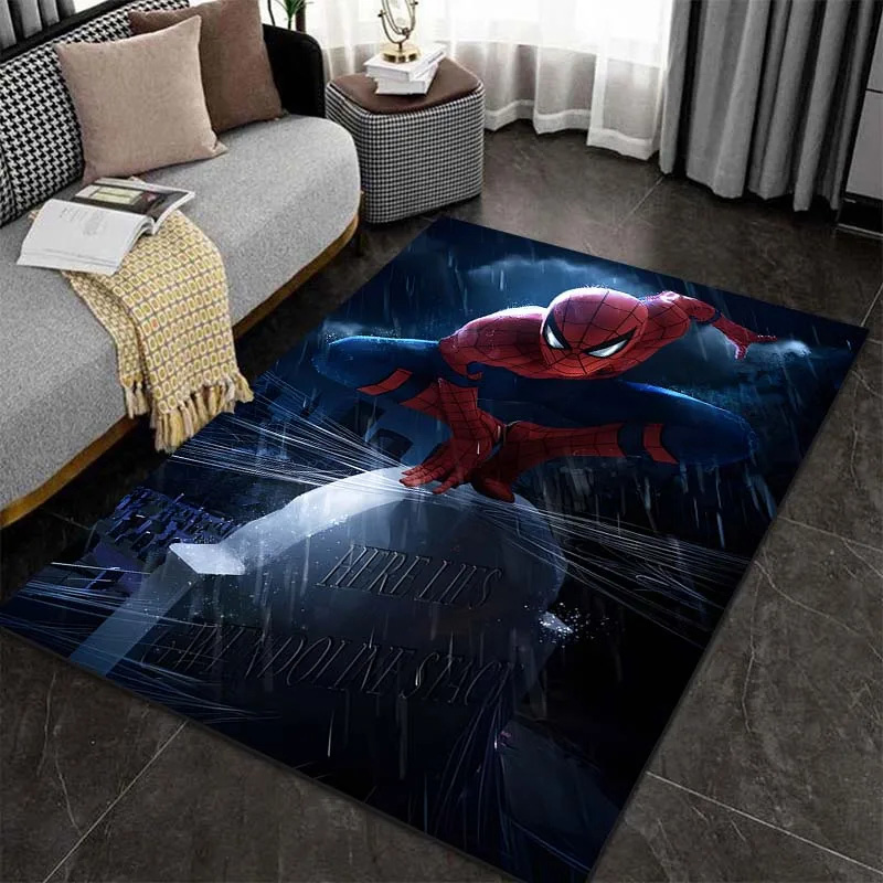 Spiderman Area Rug Spiderman Carpet Living Room Area Rug Outdoor Rugs